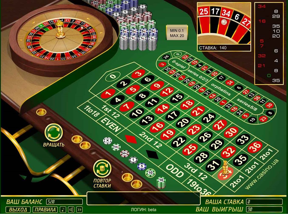 CasinoRoom کیسینو میں رولیٹی گیمز کے بارے میں معلومات